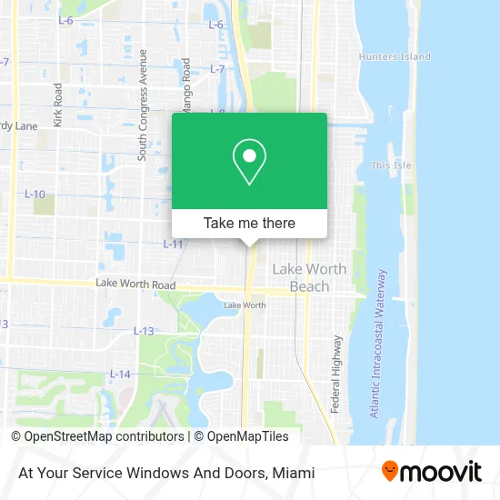 At Your Service Windows And Doors map