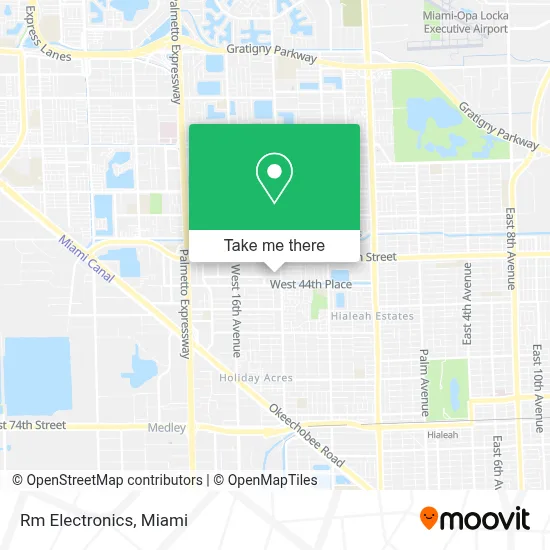 Rm Electronics map