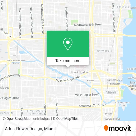 Arlen Flower Design map