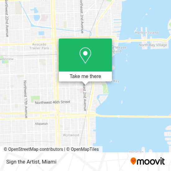 Sign the Artist map