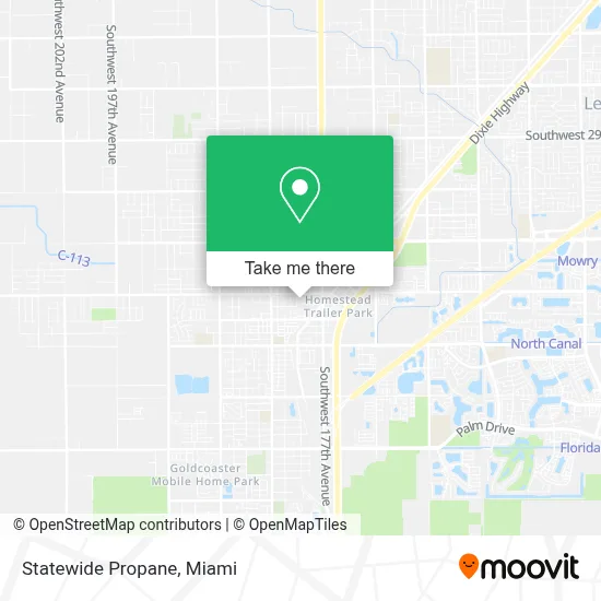 Statewide Propane map