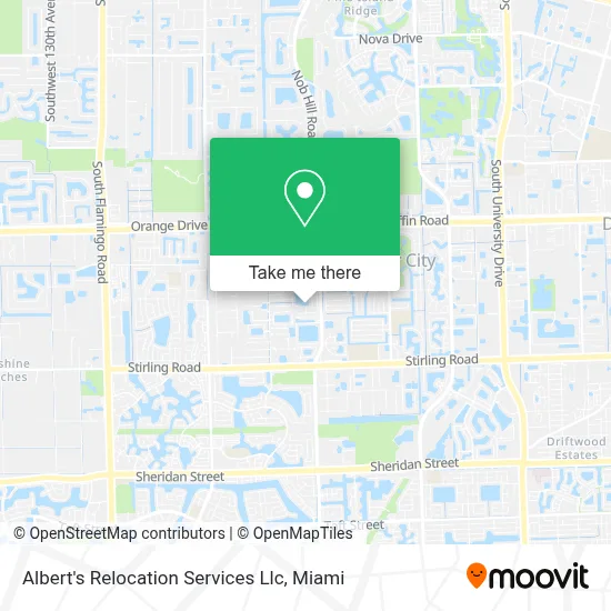 Albert's Relocation Services Llc map