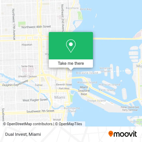 Dual Invest map