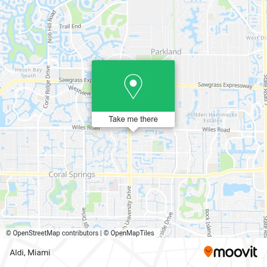 Aldi map
