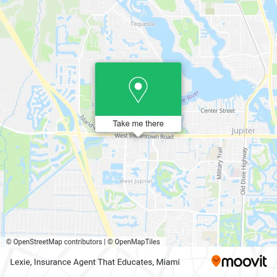 Lexie, Insurance Agent That Educates map