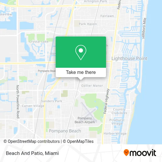 Beach And Patio map