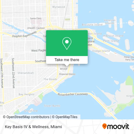 Key Basis IV & Wellness map