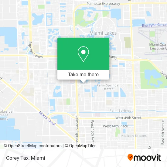 Corey Tax map