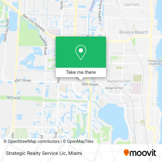 Strategic Realty Service Llc map