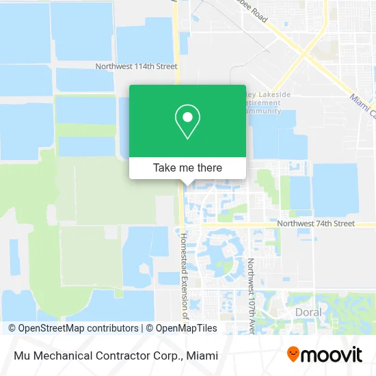 Mu Mechanical Contractor Corp. map