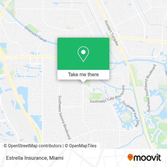 Estrella Insurance map