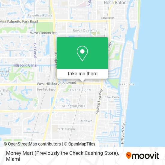 Money Mart (Previously the Check Cashing Store) map