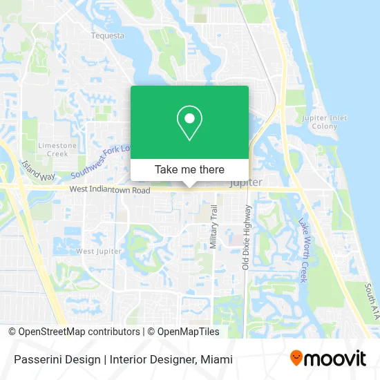 Passerini Design | Interior Designer map
