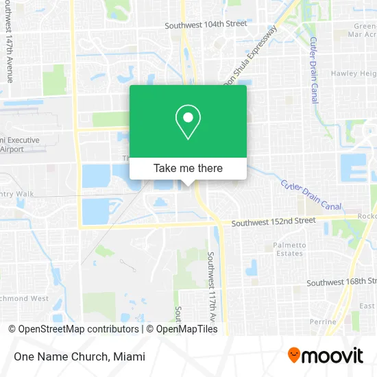One Name Church map