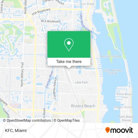 Kfc map