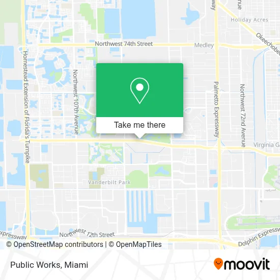 Public Works map