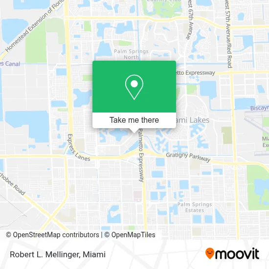 Robert L. Mellinger map