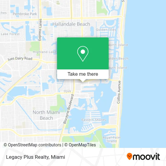 Legacy Plus Realty map