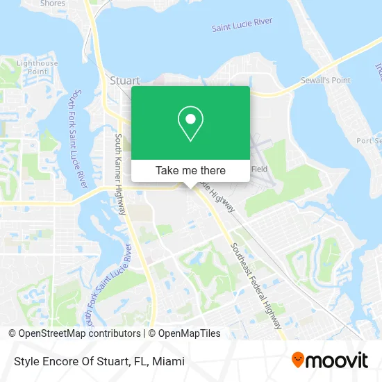 Style Encore Of Stuart, FL map