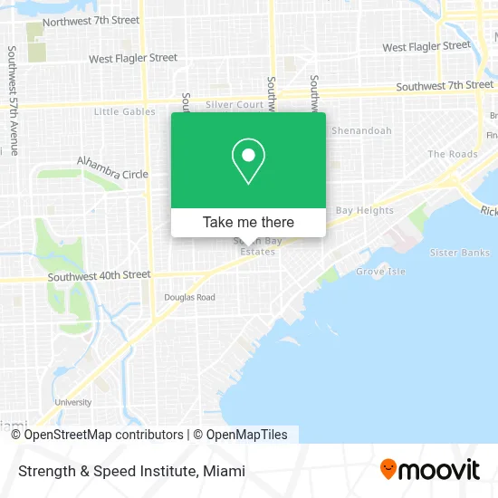 Strength & Speed Institute map