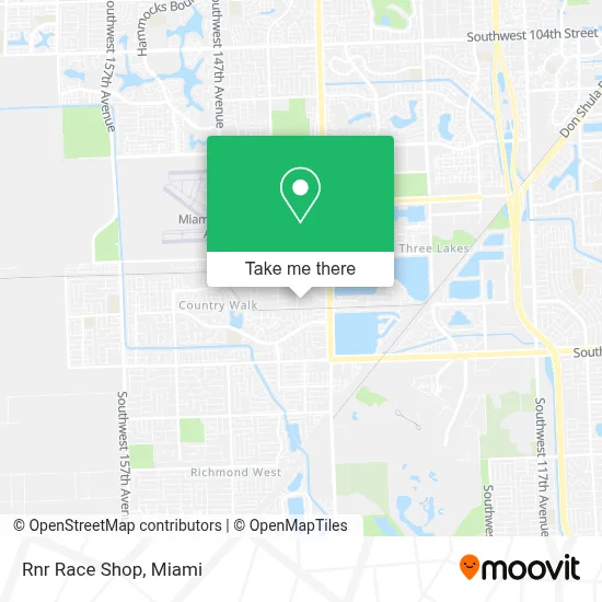 Rnr Race Shop map