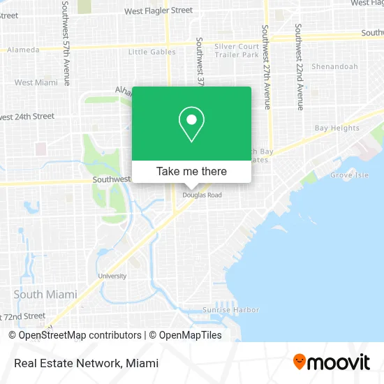 Real Estate Network map