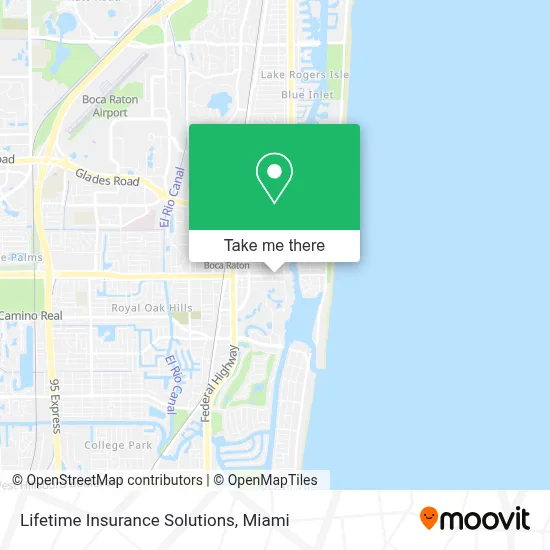 Lifetime Insurance Solutions map