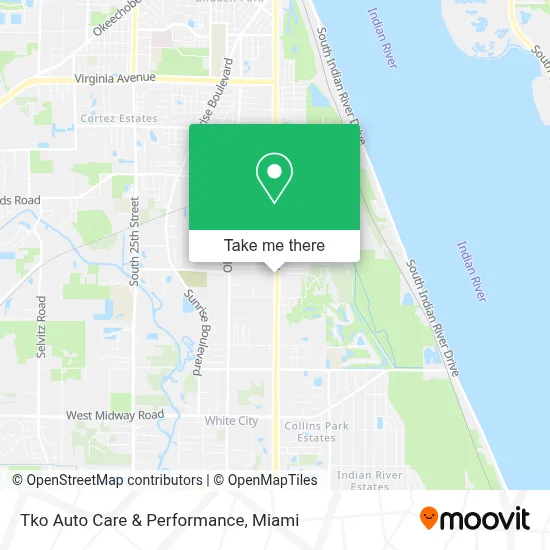 Tko Auto Care & Performance map