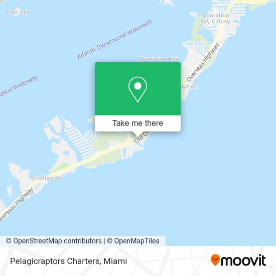 Pelagicraptors Charters map