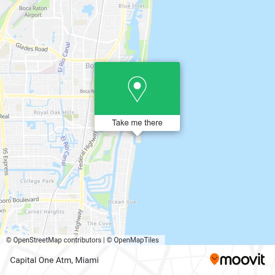 Capital One Atm map