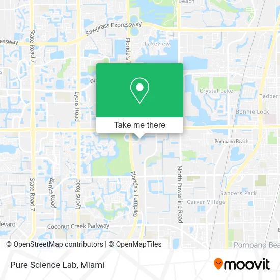 Pure Science Lab map