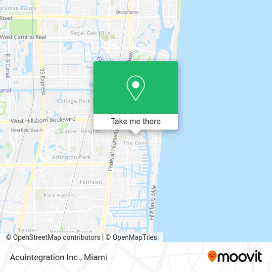 Acuintegration Inc. map