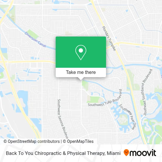 Back To You Chiropractic & Physical Therapy map