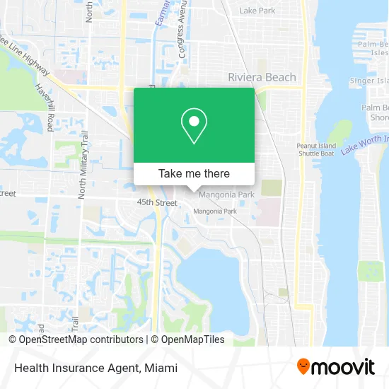 Health Insurance Agent map