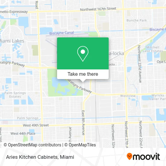 Aries Kitchen Cabinets map