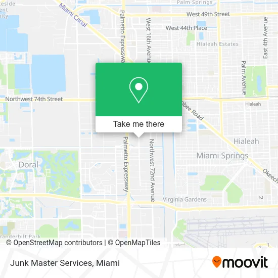 Junk Master Services map