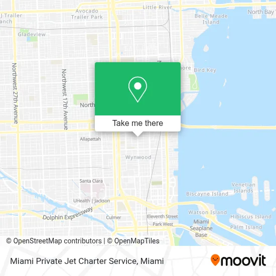 Miami Private Jet Charter Service map