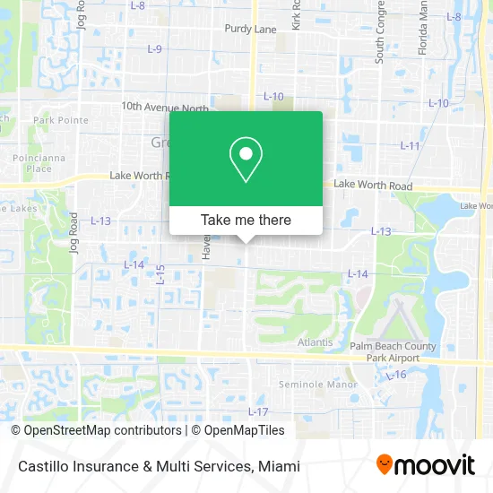 Castillo Insurance & Multi Services map