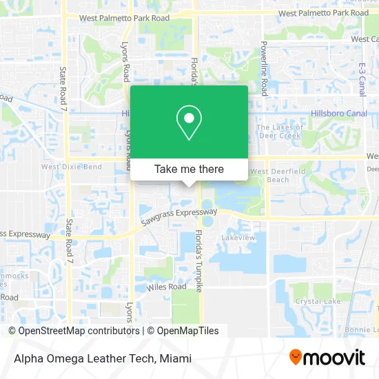 Alpha Omega Leather Tech map