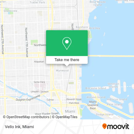 Vello Ink map