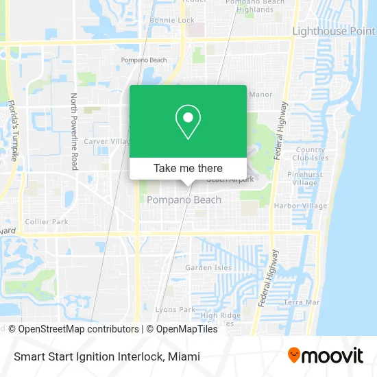 Smart Start Ignition Interlock map