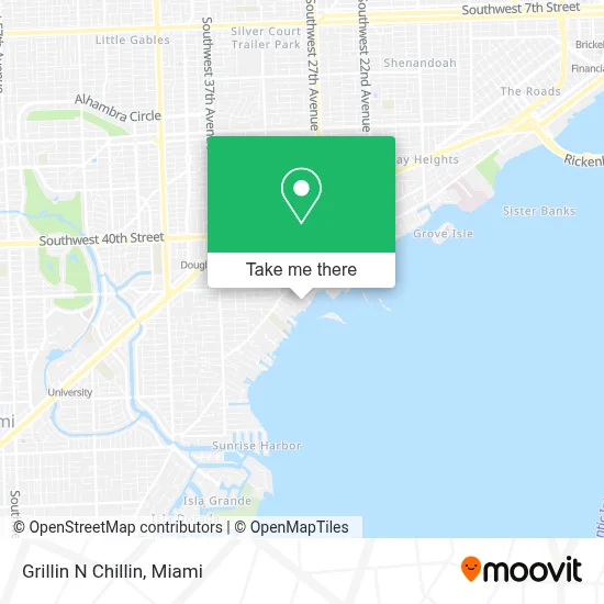 Grillin N Chillin map