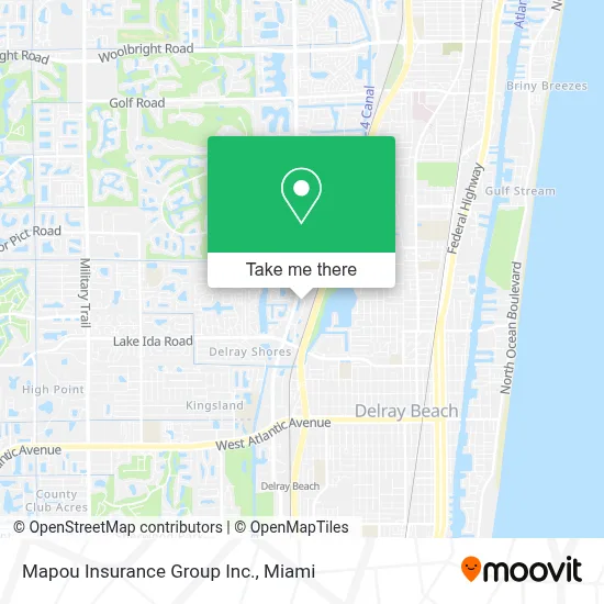 Mapou Insurance Group Inc. map