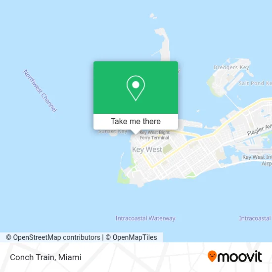 Conch Train map