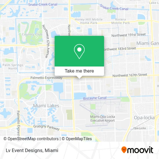Lv Event Designs map