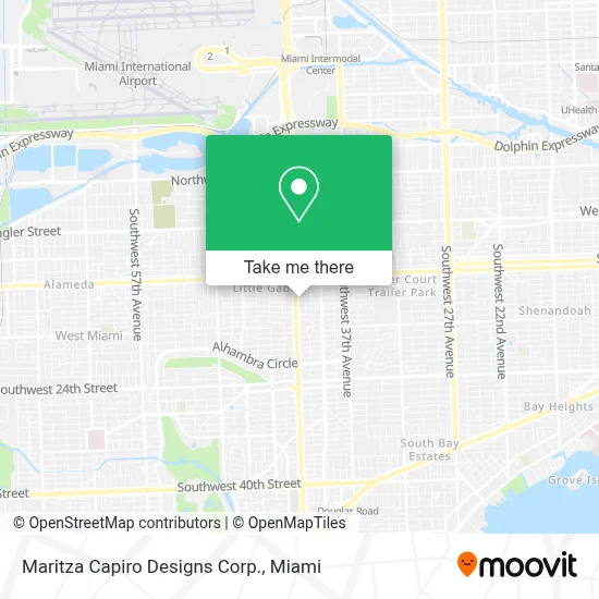 Maritza Capiro Designs Corp. map