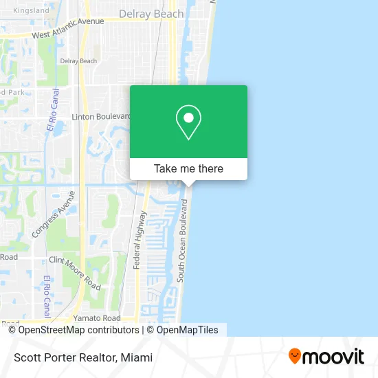 Scott Porter Realtor map