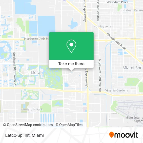 Latco-Sp, Int map