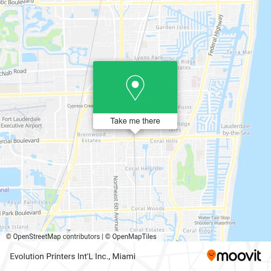 Evolution Printers Int'L Inc. map