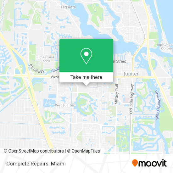 Complete Repairs map